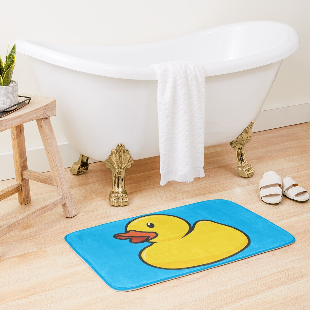 Custom bath mat